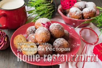 Творожные пончики - home-restaurant.ru