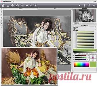 AKVIS Coloriage – популярное приложение для раскрашивания фотоснимков