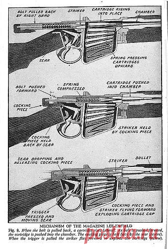 Looks like a diagram of the Enfield bolt ... | Weapons & 2nd Amendmen…