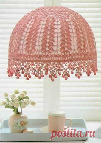 "Romantic Lampshade" with diagram   |  Pinterest • Всемирный каталог идей