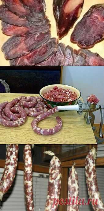 Домашняя вяленая колбаса / Заготовка мяса / TVCook: пошаговые рецепты c фото