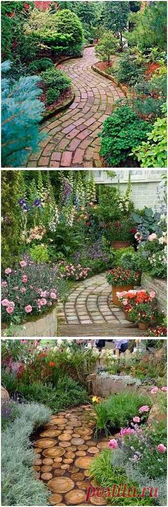 15 красивых садовых дорожек для вашего сада - Учимся Делать Все Сами