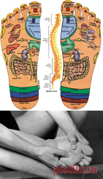 Массаж стопы при остеохондрозе… или упражнение против солевых отложений на большом пальце ноги