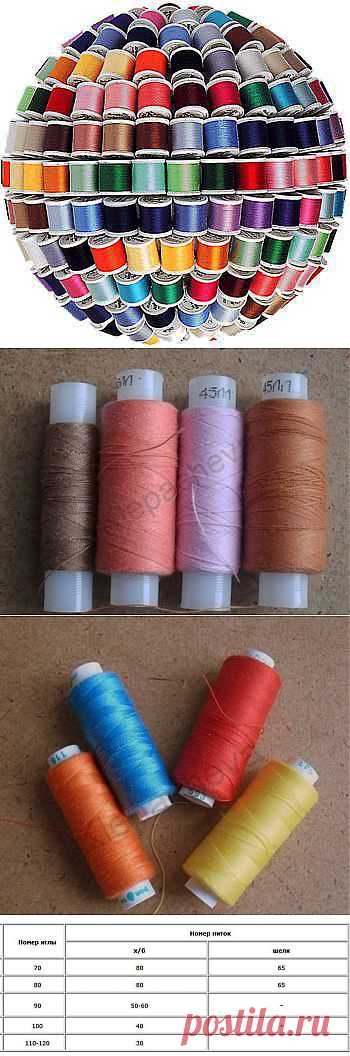 » Как правильно выбирать швейные нитки и иглы?