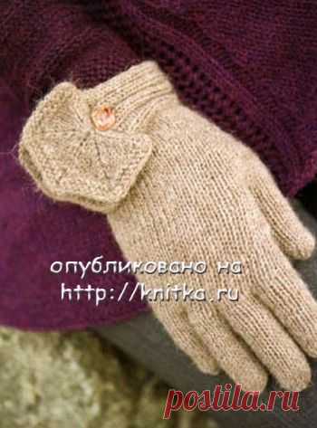 Перчатки с декоративными манжетами, Вязание для женщин