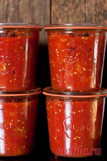 Жареные помидоры на зиму - 1001 ЕДА вкусные рецепты с фото!