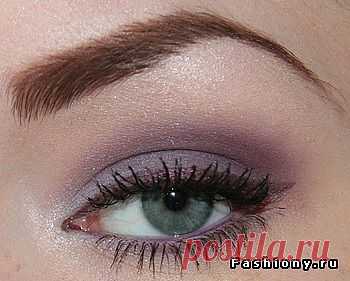 (+1) - МК по повседневному матовому фиолетовому макияжу глаз | КРАСОТА