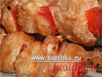 Шашлык из индейки в кефирном маринаде | рецепты на Saechka.Ru