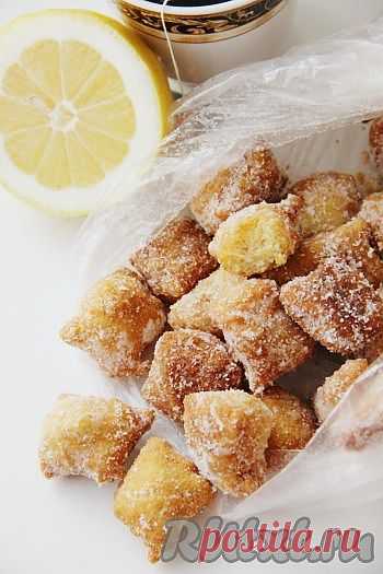 Печенье на сковороде "Лимонные подушечки" | RUtxt.ru