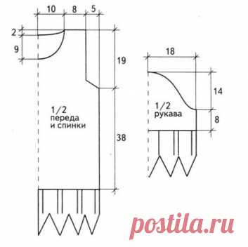 Для роскошных дам / Вязание крючком / Женская одежда крючком. Схемы и описание