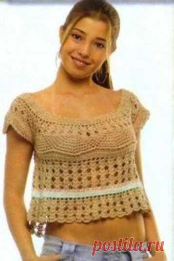 0008 - футболки та блузи - В'язання для жінок - Каталог статей - Md.Crochet