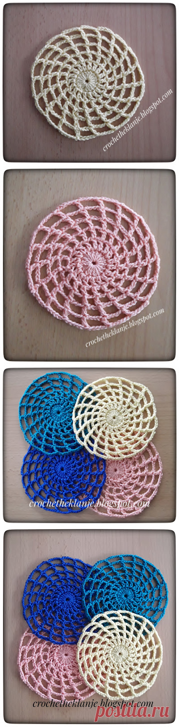 Crochet Heklanje: Moj rad 43 - Motiv 20