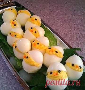Шустрый повар.: "Цыплята в яйце"