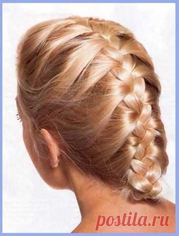Плетение средних волос / Все для женщины