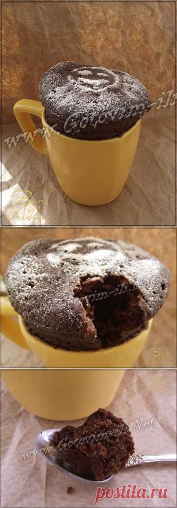 "Чашка бисквита" - рецепт выпечки с фото