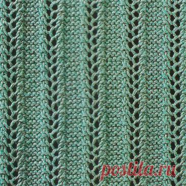 Узор № 149 - узкая узорная полоска. Схему вязания и условные обозначения вы сможете увидеть на сайте.