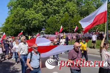 В Польше прошел антивоенный марш