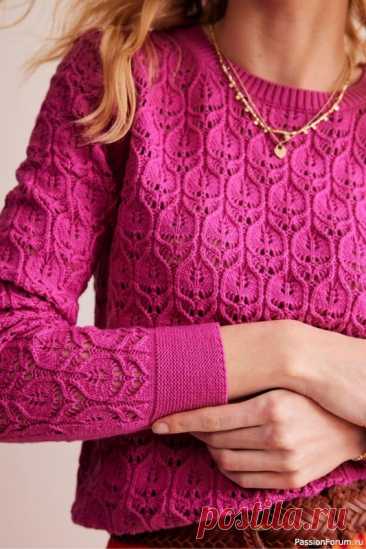 Пуловер и кардиган от BODEN (схема узора) | Вязание для женщин спицами. Схемы вязания спицами