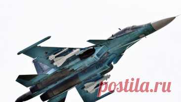 Экипажи истребителей Су-34 нанесли удар по опорному пункту ВСУ