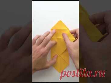 How to make a paper Fox Origami FOX