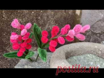 ABC TV | How To Make Easy Flower With Pipe Cleaner #1 - Craft Tutorial