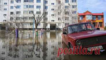 За ночь уровень реки Урал у Оренбурга снизился на 16 сантиметров