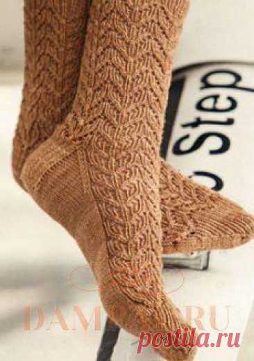 Вязаные носки с узором «Корбюзье»