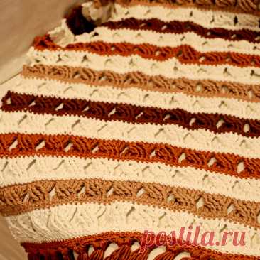 7 пледов крючком – Paradosik Handmade - вязание для начинающих и профессионалов