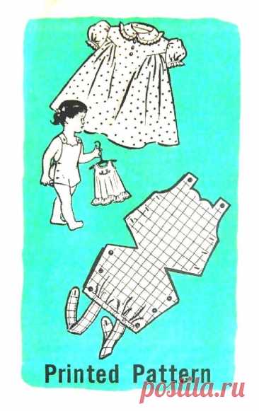 Пин содержит это изображение: Платье и песочник для маленькой девочки