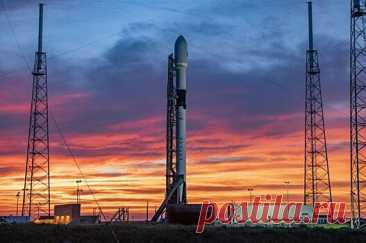 Ракета Falcon 9 успешно запустила на орбиту спутники и приземлилась | Pinreg.Ru