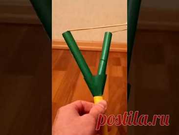 Homemade Paper Slingshot - invention of paper