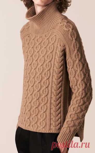 Оригинальные вязаные пуловеры для стильной осени | Уроки по вязанию от Mila | Пульс Mail.ru