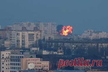 В четырех областях Украины произошли взрывы