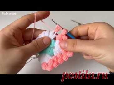1 SAATTE YAP BİTİR ~ Lif ipiyle Örgü Tutacak Yapımı ~ Crochet Pot Holder ~ Lif Modelleri
