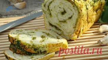 Постный чесночный хлеб с зеленью, пошаговый рецепт с фото от автора Наталья на 2190 ккал