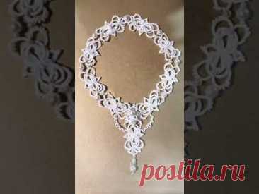 Tattting Lace Jewelry Set by My Magic Tatting Jewelry