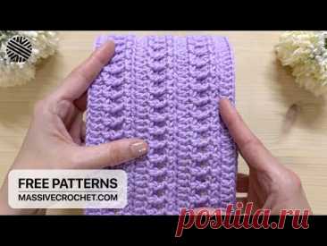 VERY EASY Crochet Pattern for Beginners! 🤩 ABSOLUTELY AMAZING Crochet Stitch for Blankets and Bags