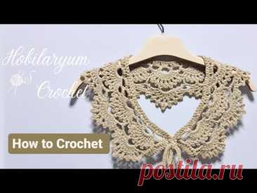 Böyle Kolay Bu kadar mı Güzel Olur ⁉️Örgü Yaka Modeli - Full Collar Crochet- New Trend