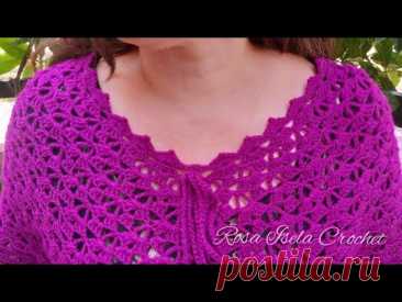 Rosa Isela/Poncho para Dama Parte 1