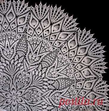 Красивые вязаные крючком круглые скатерти. crochet lace tablecloth pattern Красивые вязаные крючком круглые скатерти со схемами