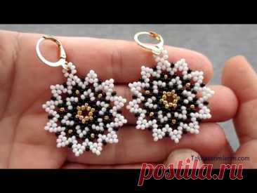 ŞIK VE KOLAY BONCUK KÜPE YAPIMI / CHIC AND EASY BEAD EARRINGS MAKING