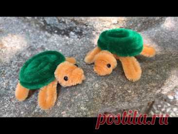 ABC TV | How To Make Easy Turtle With Pipe Cleaner - Craft Tutorial