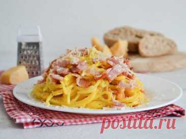 Спагетти карбонара со сливками — классический рецепт с пошаговыми фото. Как приготовить классическую пасту карбонара со сливочным соусом?