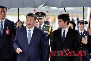 Си Цзиньпин захотел работать с Францией над разрешением конфликта на Украине