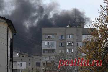 В Луганске прозвучала серия взрывов