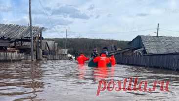 В Приангарье десять домов остаются затопленными из-за подъема уровня воды