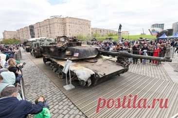 Появилось видео уничтожения очередного танка Abrams российскими военными