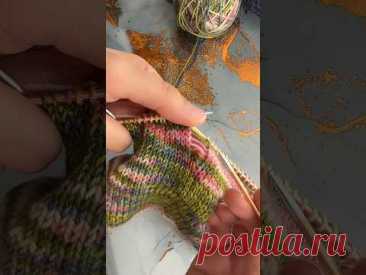 😱 Упала петля? НЕ БЕДА #вязаниеспицами #knitting