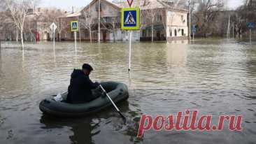 Уровень реки Урал в Орске упал до 899 сантиметров