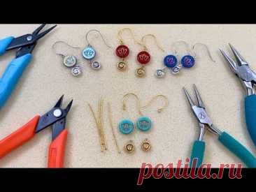 How to Make the Lovely Lotus Earring Kit